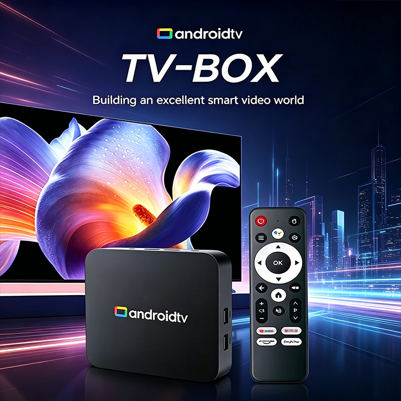 2026 スマート TV ボックス Q18 Android Cortex-A53 デュアル WiFi 5G/6 Google アシスタント BT6.0 Netflix 8GB 128GB メディア プレーヤー