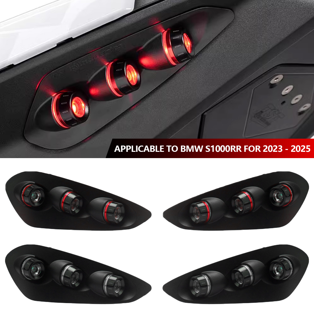 2 個オートバイインテール LED 統合テールライト BMW S1000RR 2019-2022 S 1000 RR 2023 2024 LED ターンシグナルインジケーターライト
