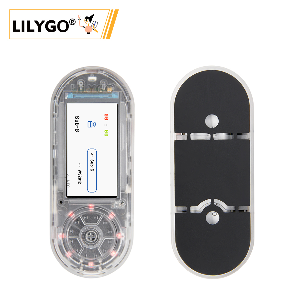 LILYGO® T-Embed ESP32-S3 CC1101 低電力サブ 1 GHz RF トランシーバー PN532 NFC RFID I2C モジュール LCD ボード内蔵バッテリー 1300mAh