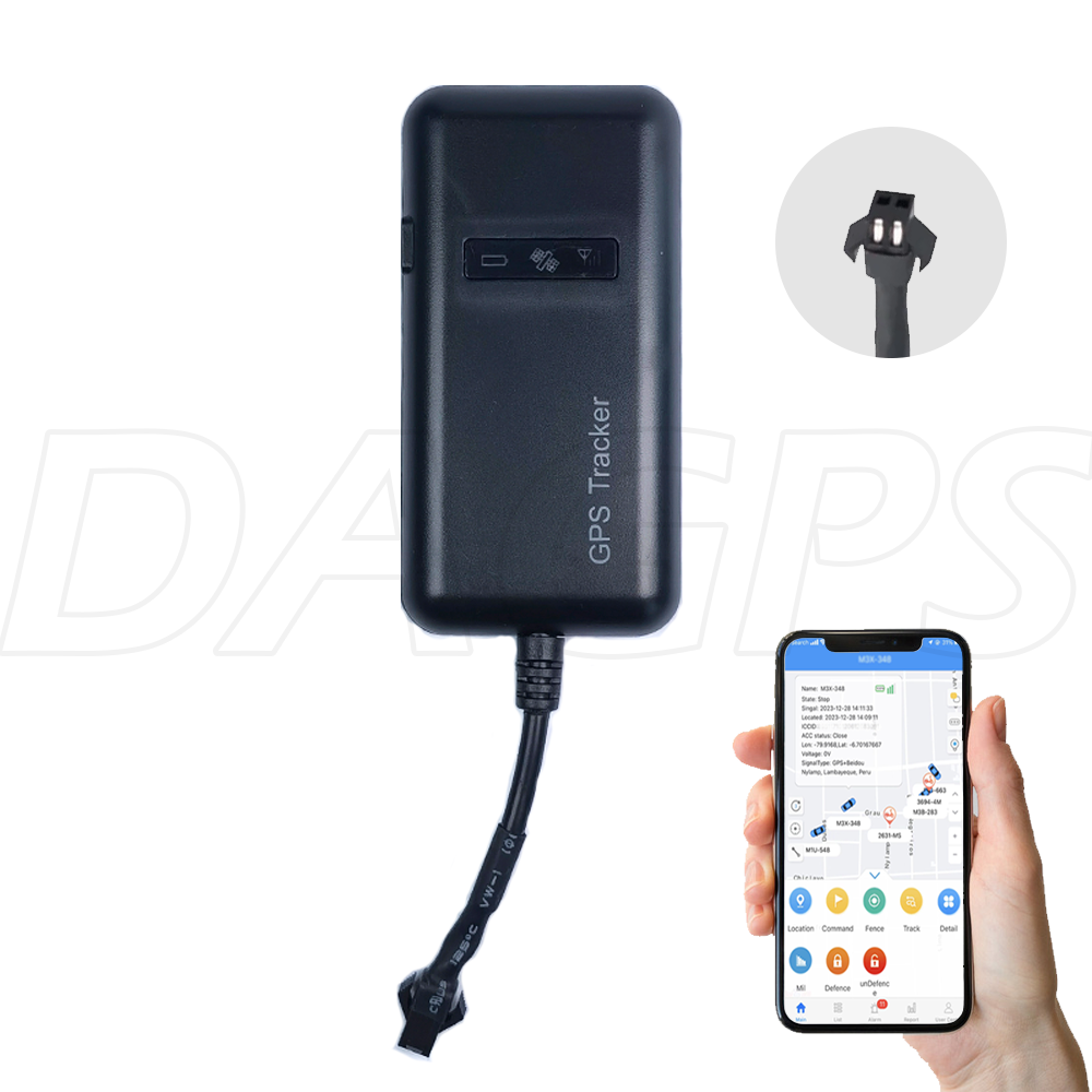 DAGPS オリジナルクアッドバンド高品質バイク車の gps トラッカー gt02a google リンクリアルタイム追跡送料無料
