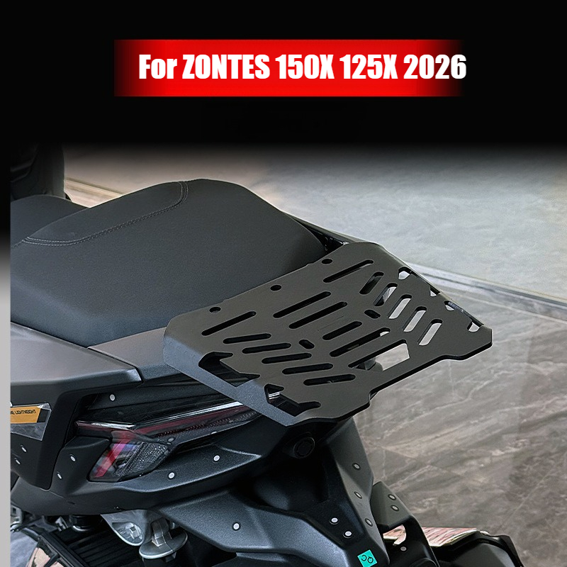 ZONTES ため 150X 150 × 125X オートバイリア荷物ラック収納ボックス棚ブラケット底板テール貨物サポートアクセサリー