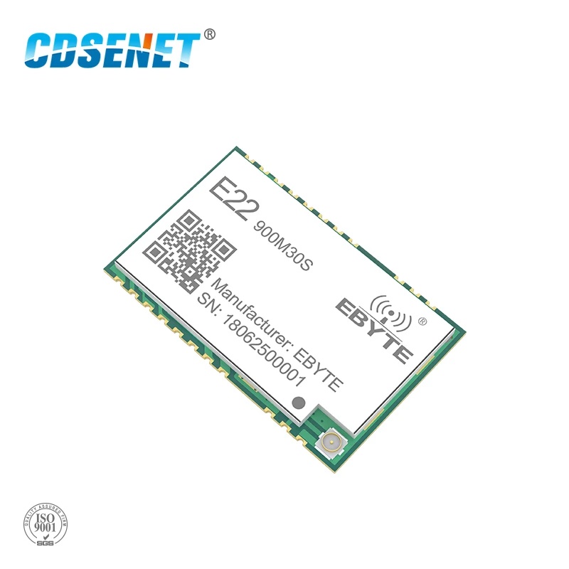 E22-900M30S SX1262 ワイヤレストランシーバー LoRa モジュール 30dBm 915MHz SMD スタンプホール IPEX 850-930MHz TCXO rf トランスミッターレシーバー