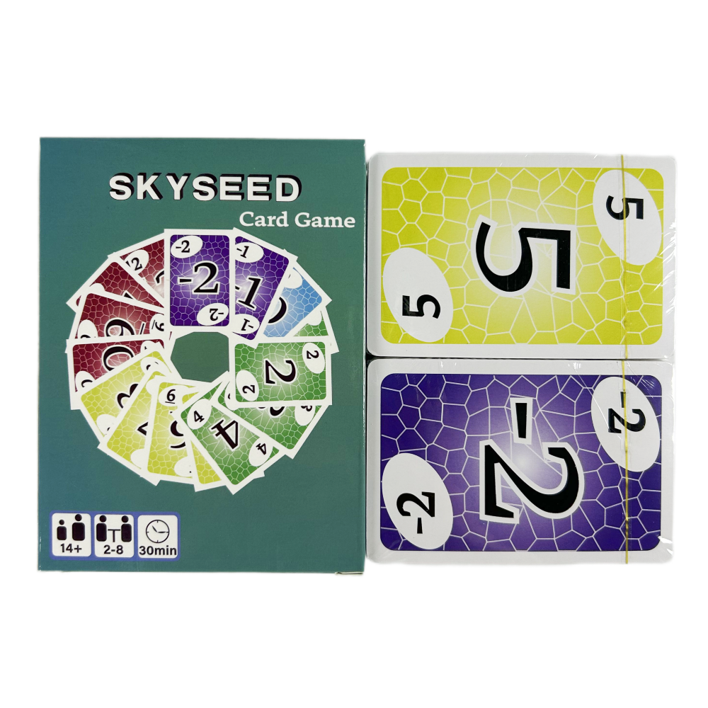 Skyseed カードゲーム 150 トランプ ボードゲーム デッキ 楽しい アクション エディション ソーシャル 集団ゲーム クリスマスとハロウィーンのギフト