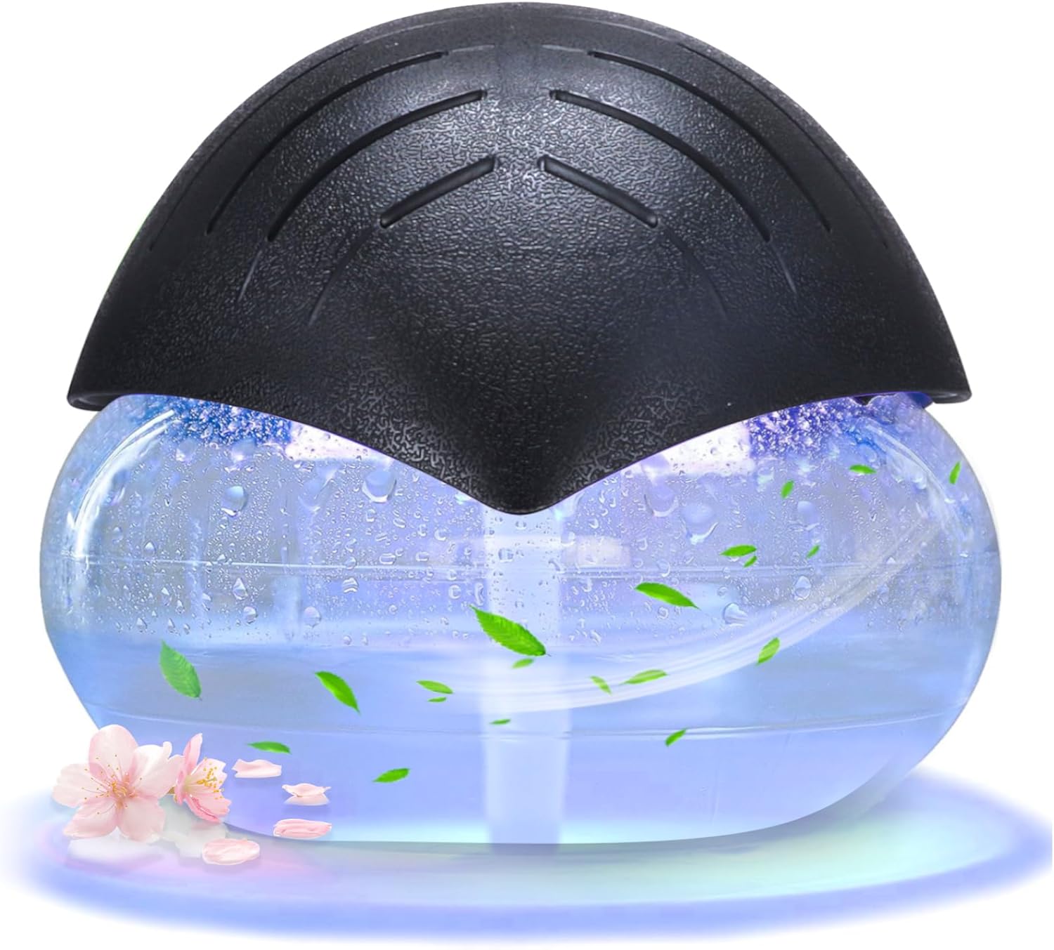 水ベースの清浄器、家庭およびオフィス用水フィルターエアウォッシャー - 7 LEDカラーナイトライト付きエッセンシャルオイルアロマディフューザー -