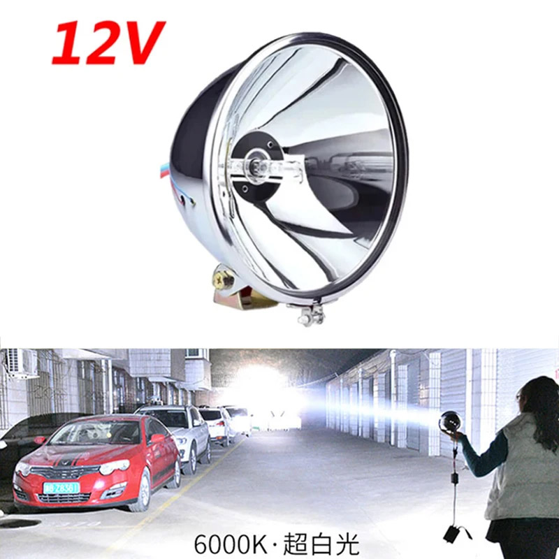 HID ライト 5 インチ 7 インチ 12V 24V 長距離スポットライトトラック観察ヘッドライト作業灯オフロード 4x4 ルーフライトサーチライト