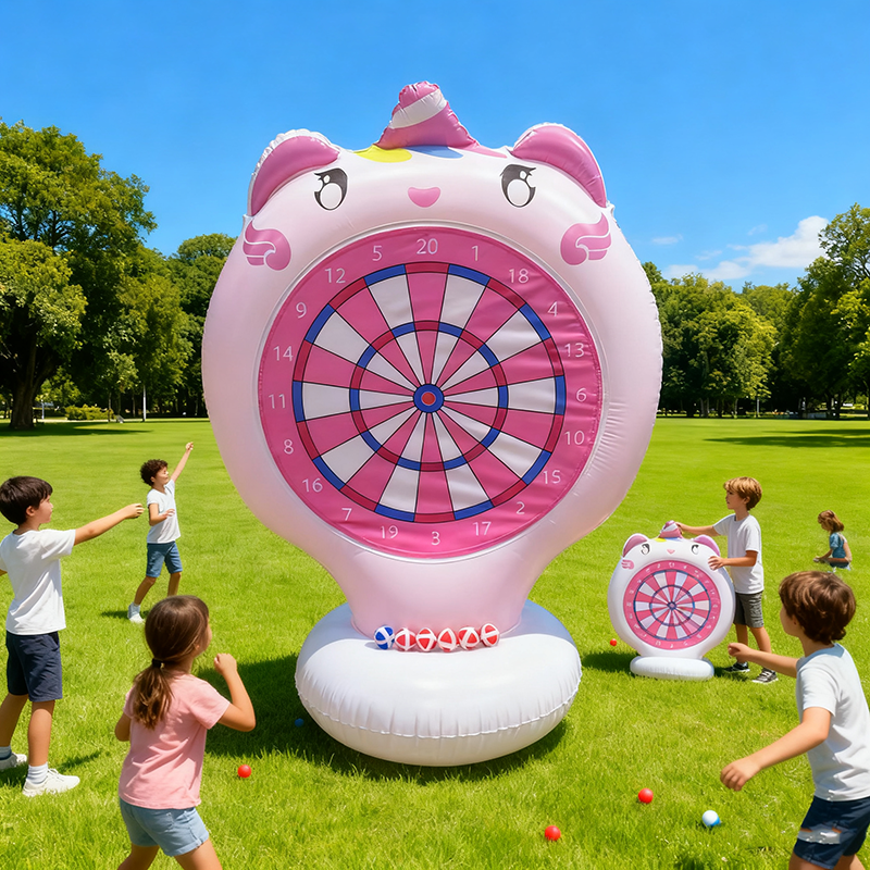インフレータブルダーツボード ウォーターゲーム スイミングプールフロート ビーチアウトドアアクティビティ クールなサマーパーティーギフト 6 7 8 9 10 12歳の男の子と女の子へ