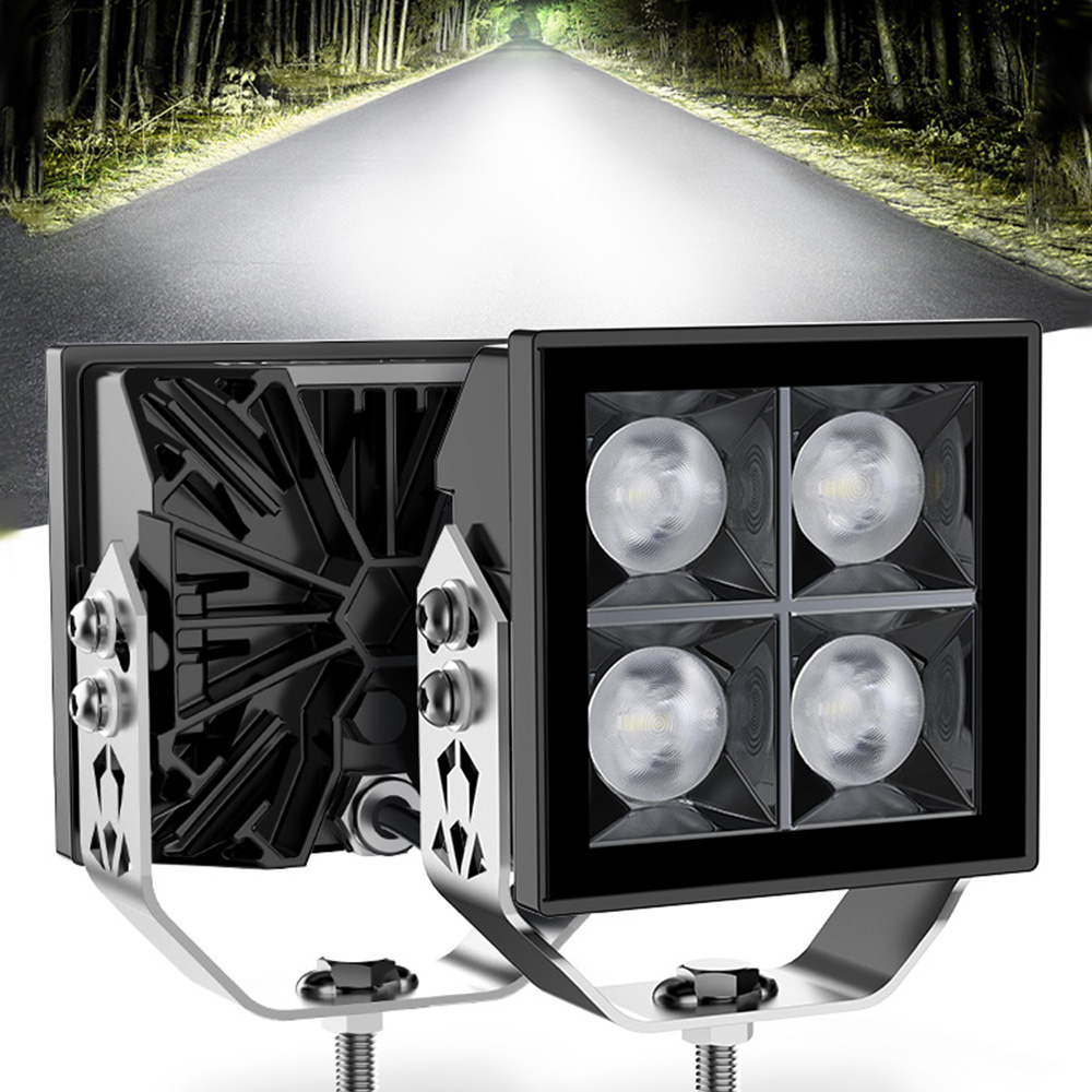 NAOEVO 4 インチ車高橋サーチライトスポットライト LED 電球 12V 24V 4x4 オフロードオートバイトラック車ボートフォグライト
