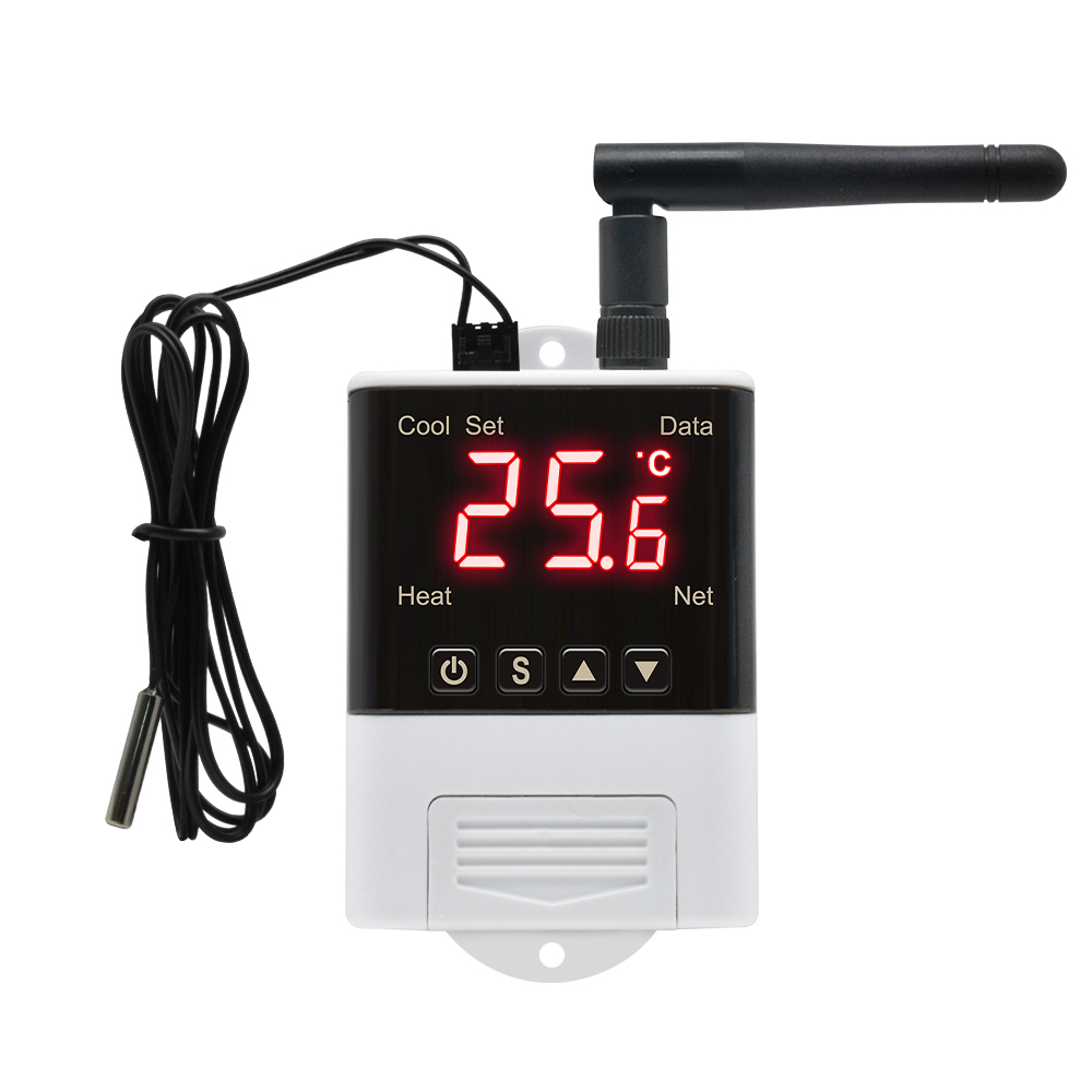 AC110V-220V DTC1201 Wifi サーモスタット加湿器デジタル温度湿度コントローラレギュレータ NTC サーモレギュレータ