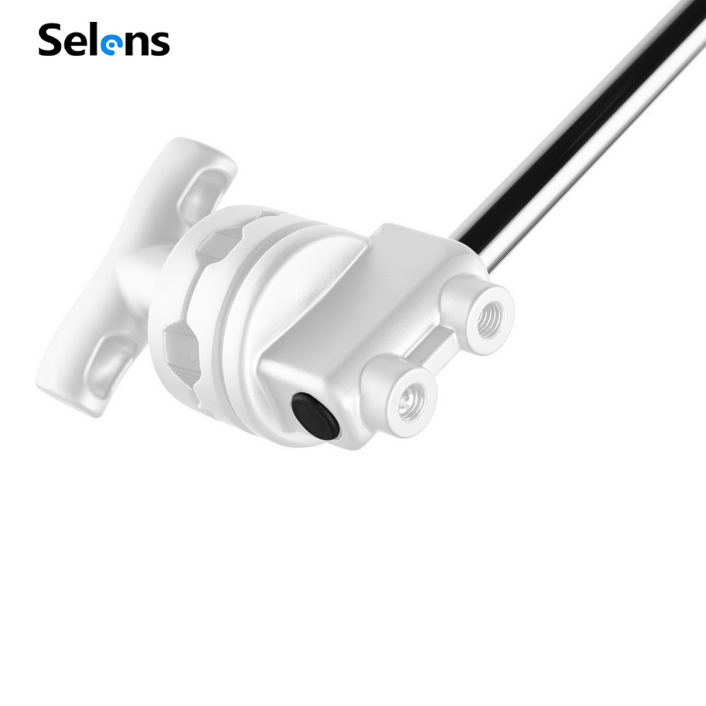 Selens 49 インチ延長グリップ クロスバー アーム 1/4 インチ付き