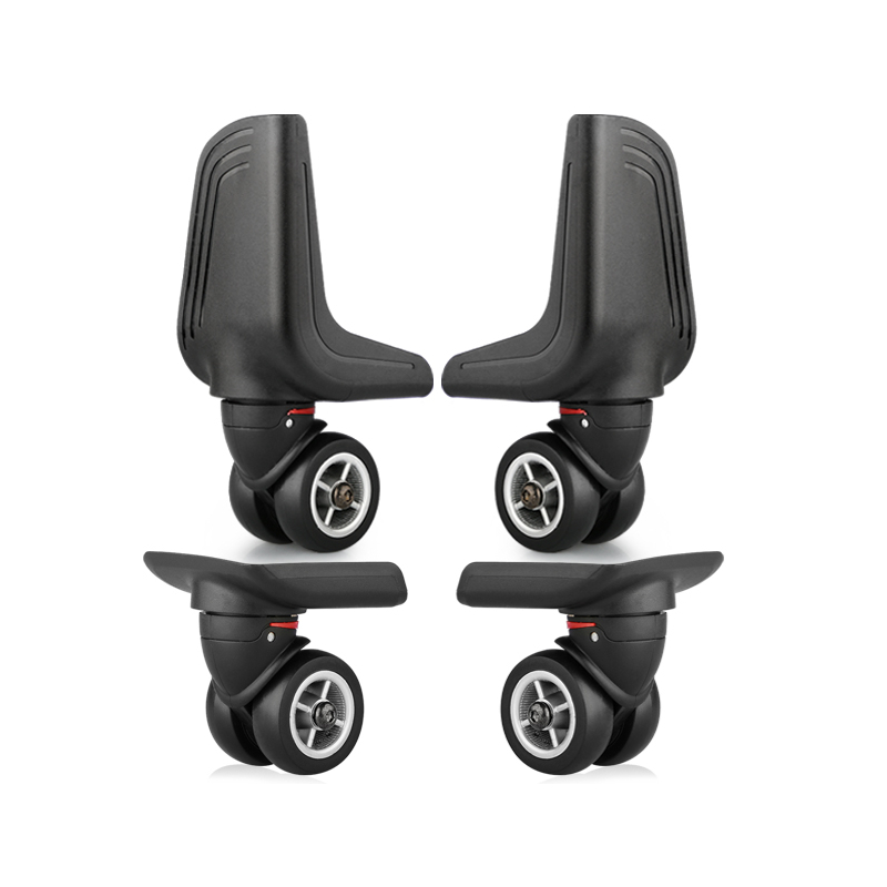 GZSZZ W078 スーツケース取り外し可能なホイールオックスフォード布ホイールアクセサリートロリーケース四角形ユニバーサルサイレント修理ホイール