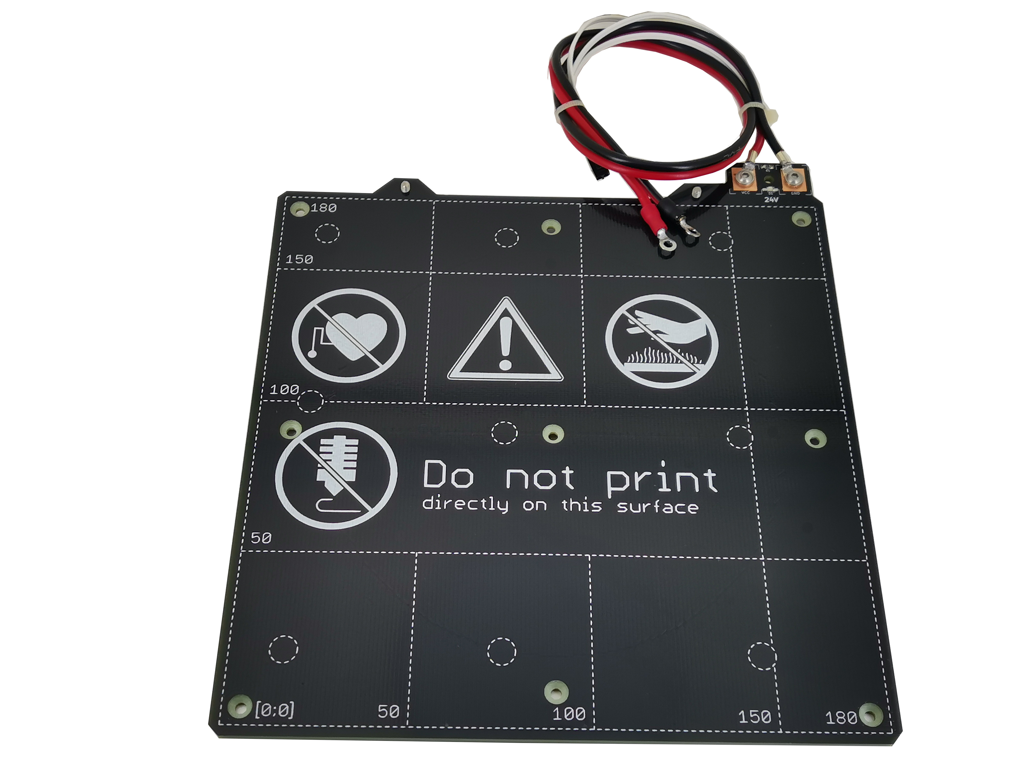 TriangleLAB 24V PRUSA ミニ 3d プリンタホットベッド磁気加熱ベッド最大 110 °C 連続加熱 BedD プリンタ部品送料無料
