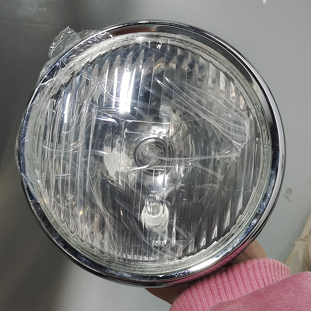 オートバイアクセサリー 15 センチメートルヘッドライトヘッドランプホンダ DAX CT70 ST50 ST90 DIY カバーなし