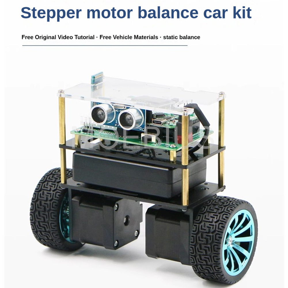 組み立てられたステッピング モーター 2WD スマート バランス ロボット カー Stm32 二輪セルフ バランス カー キット