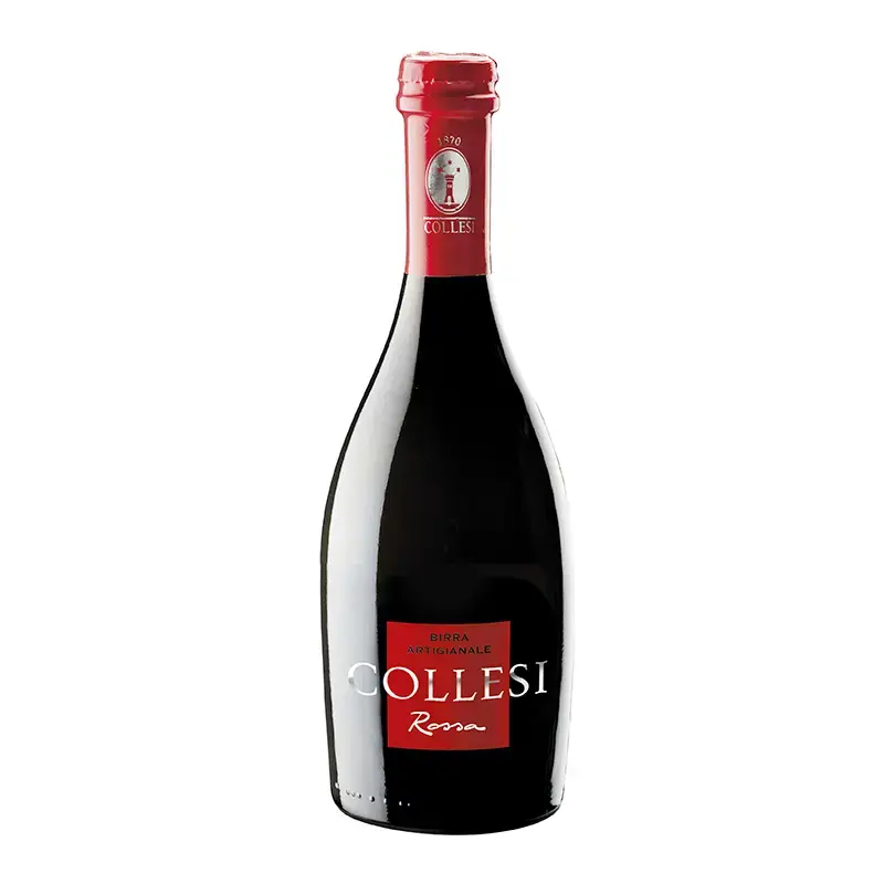 Collesi シャンパンスタイルビール 500ml瓶 職人による黒ビール 12本