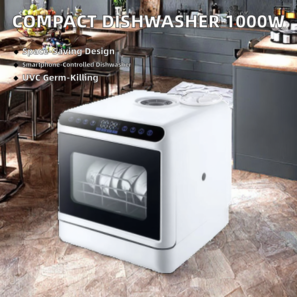 110 V/220 V 1000 ワット家庭用卓上食器洗い機乾燥消毒キッチンクリーニング食器洗い機ホテル車用プラスチックハウジング