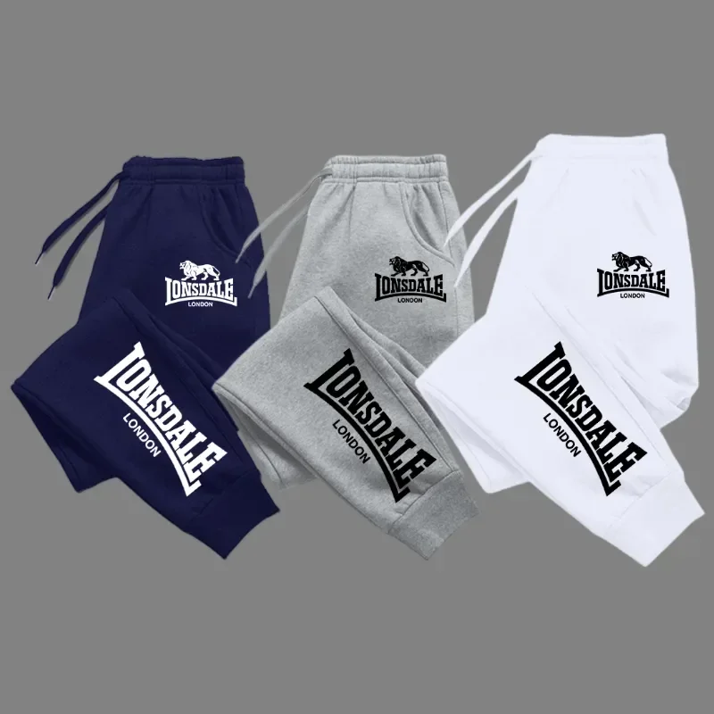 EVERLAST プリントメンズスポーツパンツ。ユニセックスランニングパンツ。通気性のあるフィットネスパンツ