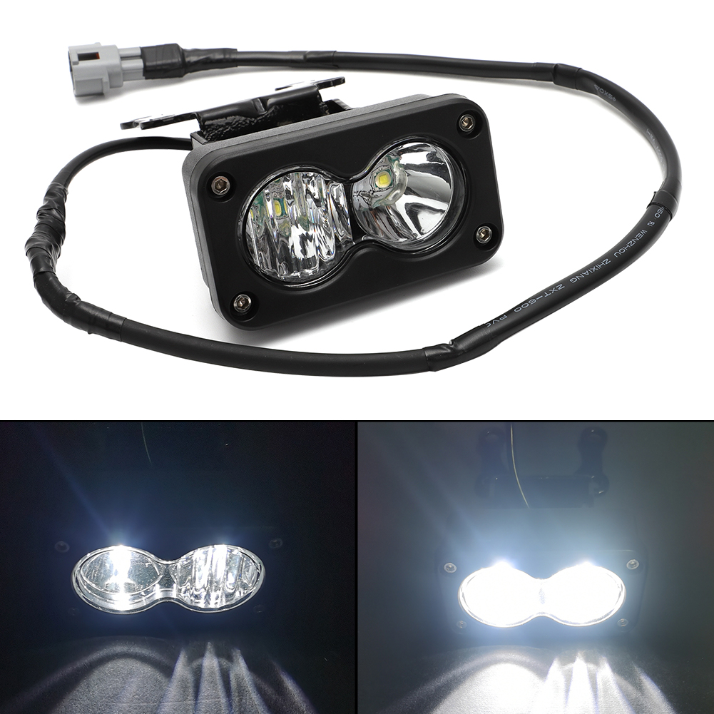 20 ワットヘッドライトスイッチホワイトスポットフラッド Led ポッドコンボキット Sur Ron Sur-Ron SurRon セグウェイタラリアプラグアンドプレイ防水