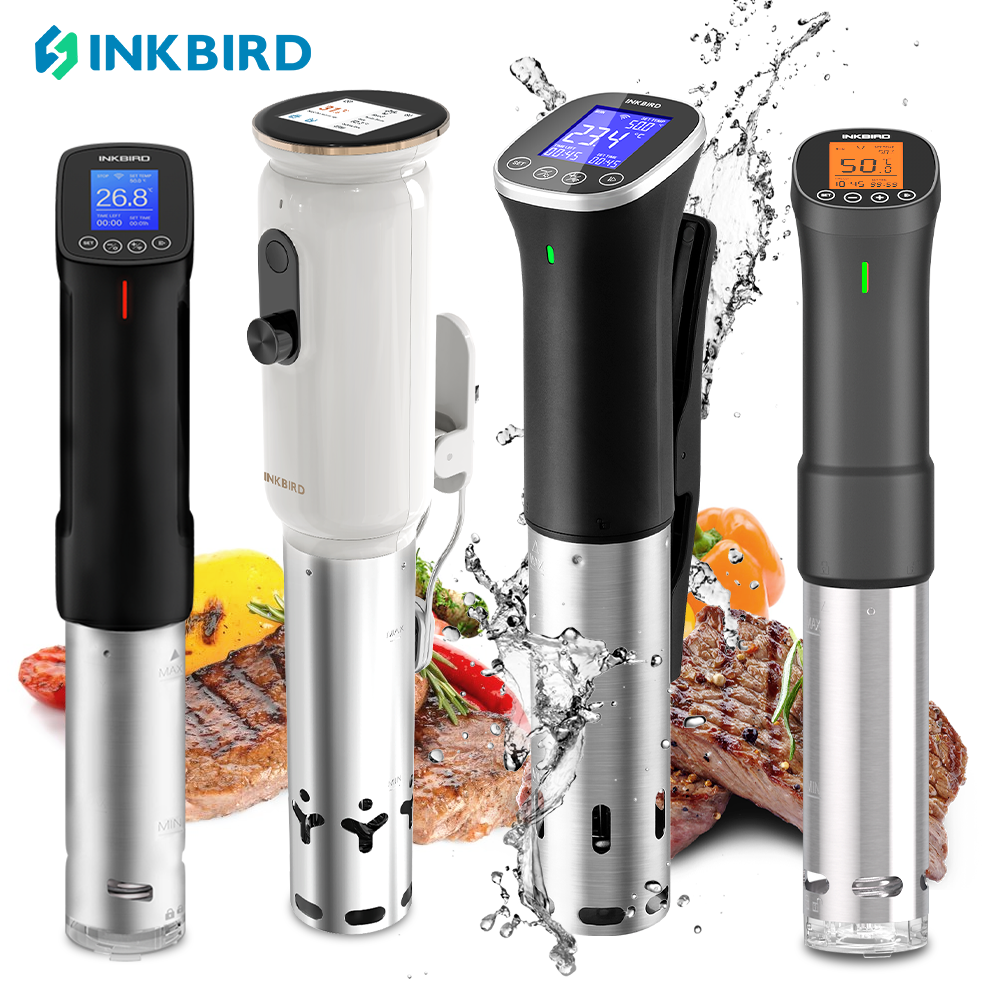INKBIRD 4 種類 1000 ワット WiFi 真空調理機 EU プラグ真空調理器アプリリモコンレシピアラーム調理用タイマー