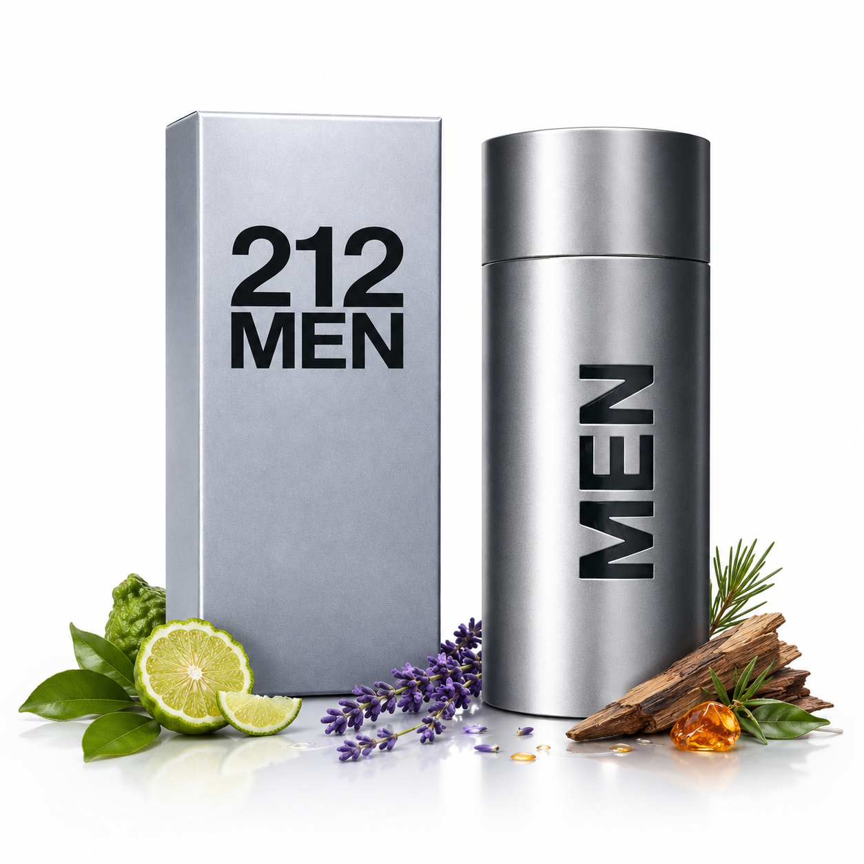 212 MEN 香水男性用オードトワレ長期持続フレッシュシトラスウッディアロマティックフレグランススプレーベルガモットラベンダーアンバー日常着ギフト 100 ミリリットル