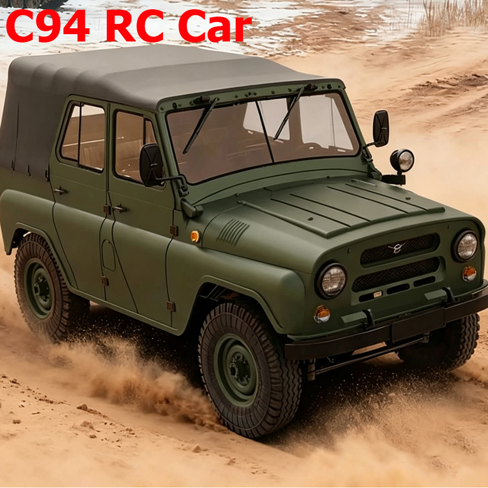 WPL C94 1/12 4WD RC カー 2.4 グラムリモートコントロールカーオフロード登山車 LED ライト UAZ-469 シミュレーション RC カーのおもちゃギフトとして
