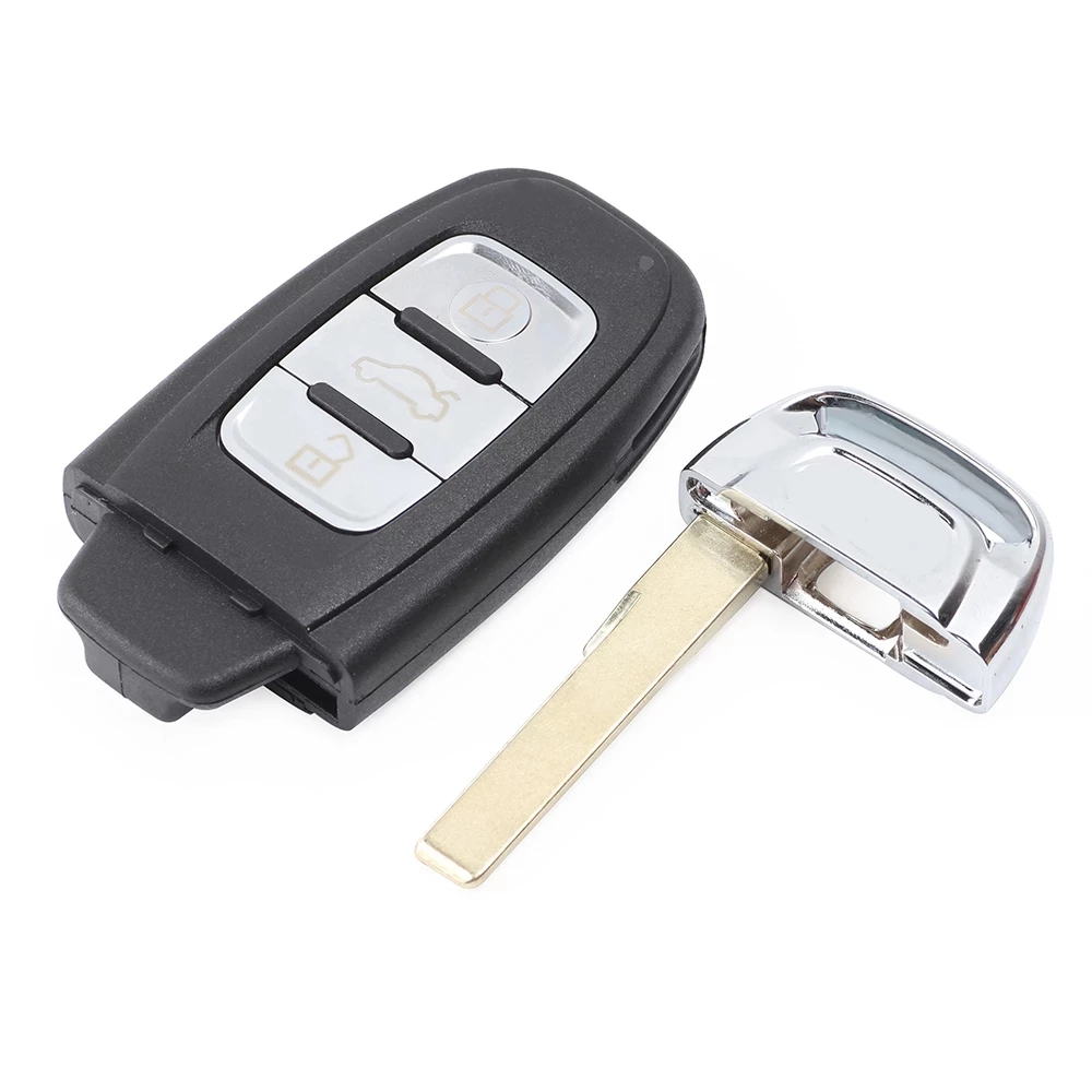 KEYECU 8T0959754C 315MHz アウディ A4 A4L A5 A6 A7 Q5 車のリモートキー 8T0959754F 433MHz 8T0959754D 868MHz ID46 PCF7945AC チップ