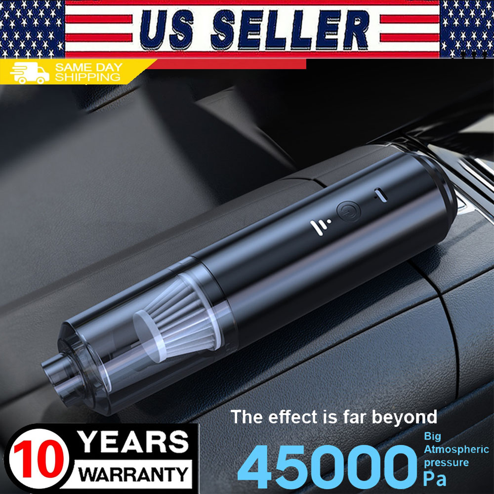 1 セット新品質車の掃除機クリーニング強力な吸引ハンドヘルド集塵機ポータブル掃除機強力な吸引ミニ電気ワイヤレススマートホームクリーニング車の掃除機