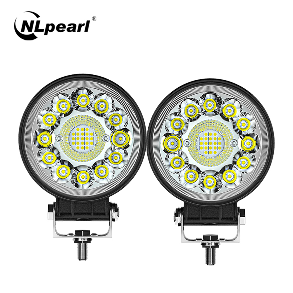 NLpearl 4 インチ 99 ワット LED バーオフロード 4X4 スポットライトジープトラック車トラクター SUV ATV バーラ LED ヘッドライト 12V 24V ワークライトバー