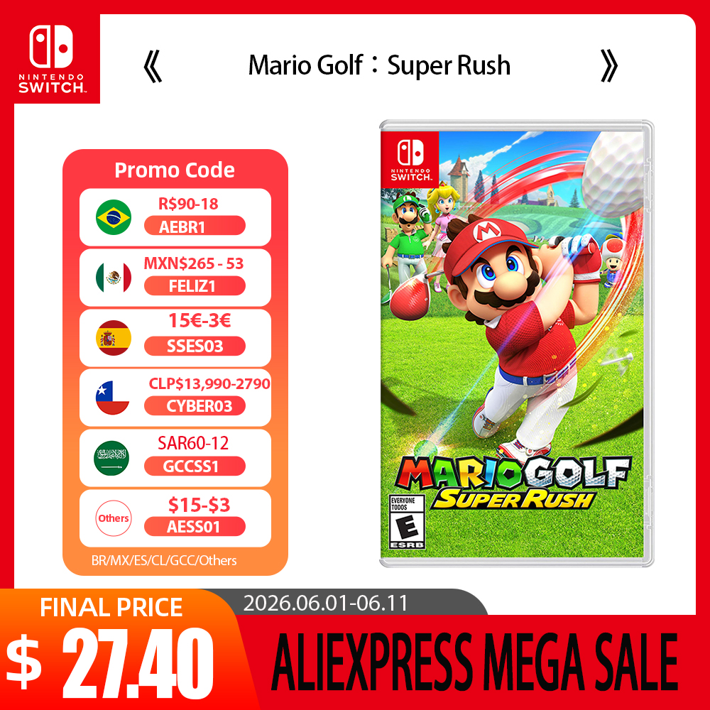 Nintendo Switch ゲーム セール - マリオゴルフ：スーパー ラッシュ - ゲーム 物理カートリッジ サポート TV テーブルトップ 携帯型ゲーム モード