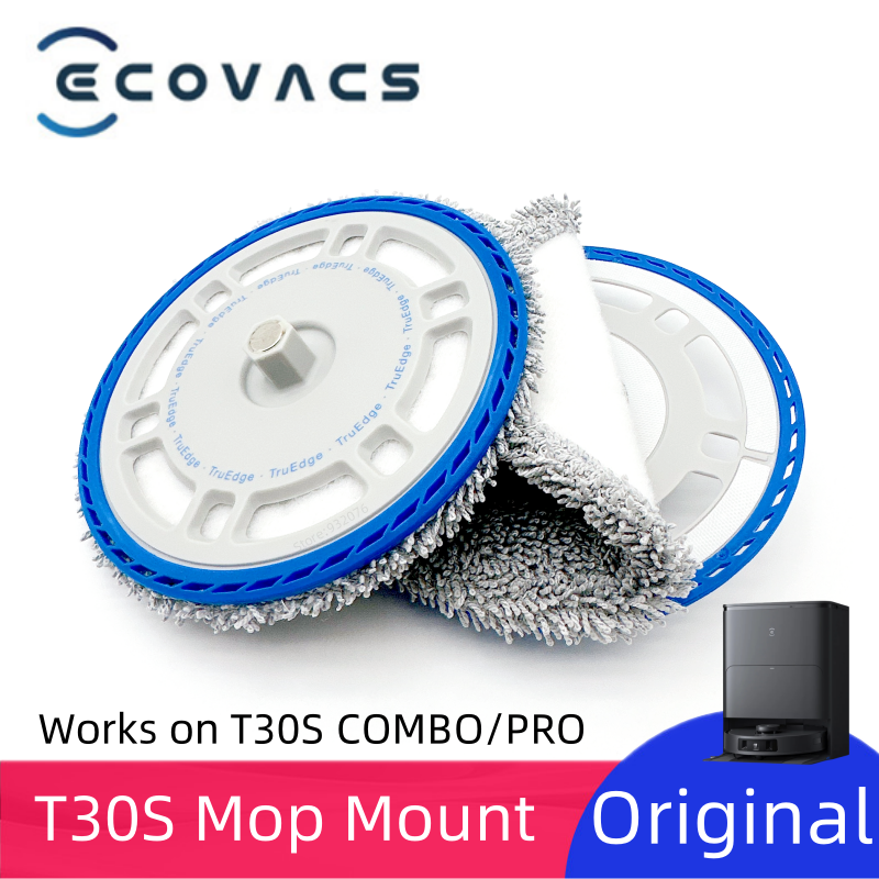 オリジナルモップマウント Tru-Edge Tech ECOVACS T30S COMBO /T30 Pro / T50 (Max) Pro オムニロボット掃除機アクセサリー スペアパーツ用