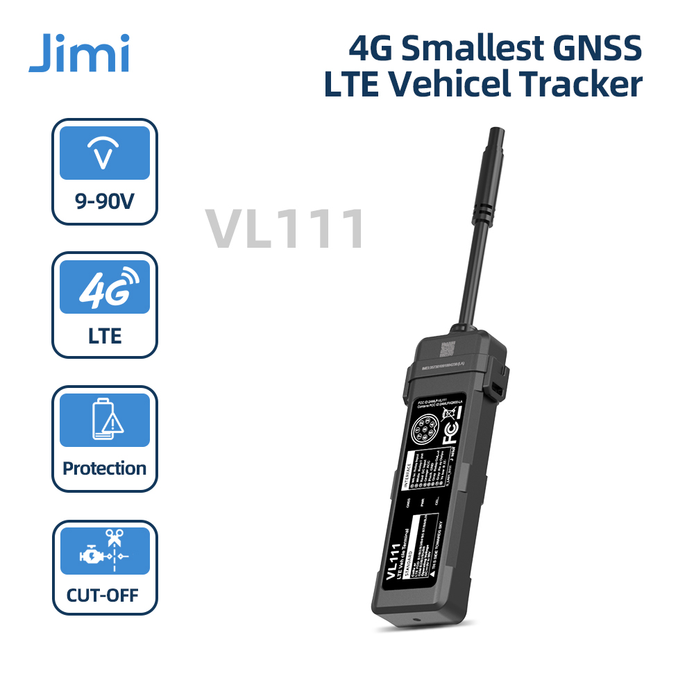 Jimi VL111 4 グラムミニバイク GPS トラッカーリアルタイム追跡スマートアラート車両フリート管理用リモートカットオフロケーター