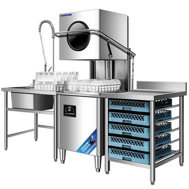 220V〜450V簡単操作業務用食器洗い機/業務用食器洗い機/フード型食器洗い機