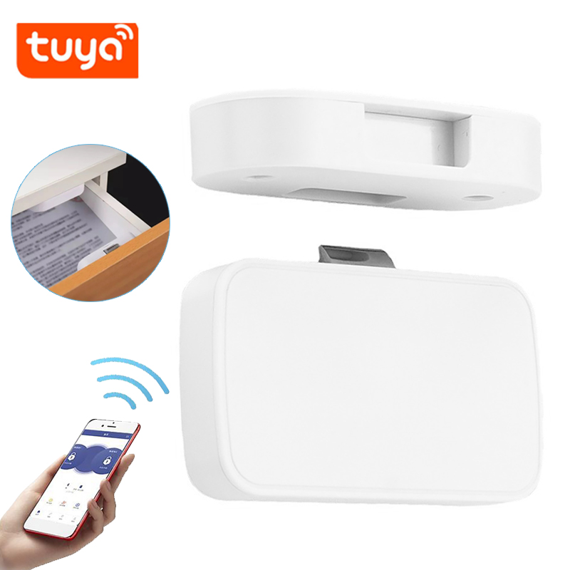 Tuya APP リモコンワイヤレススマートキャビネット引き出しモーターロック盗難防止目に見えないインストール