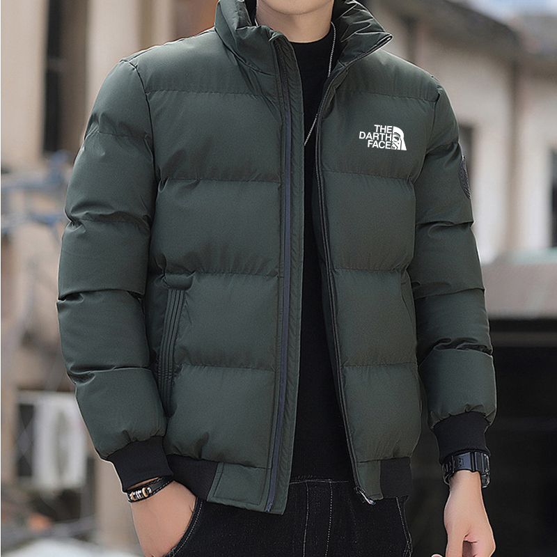 メンズ冬のジャケットとコート綿 2025 新しいファッションパーカー防風厚手暖かい服