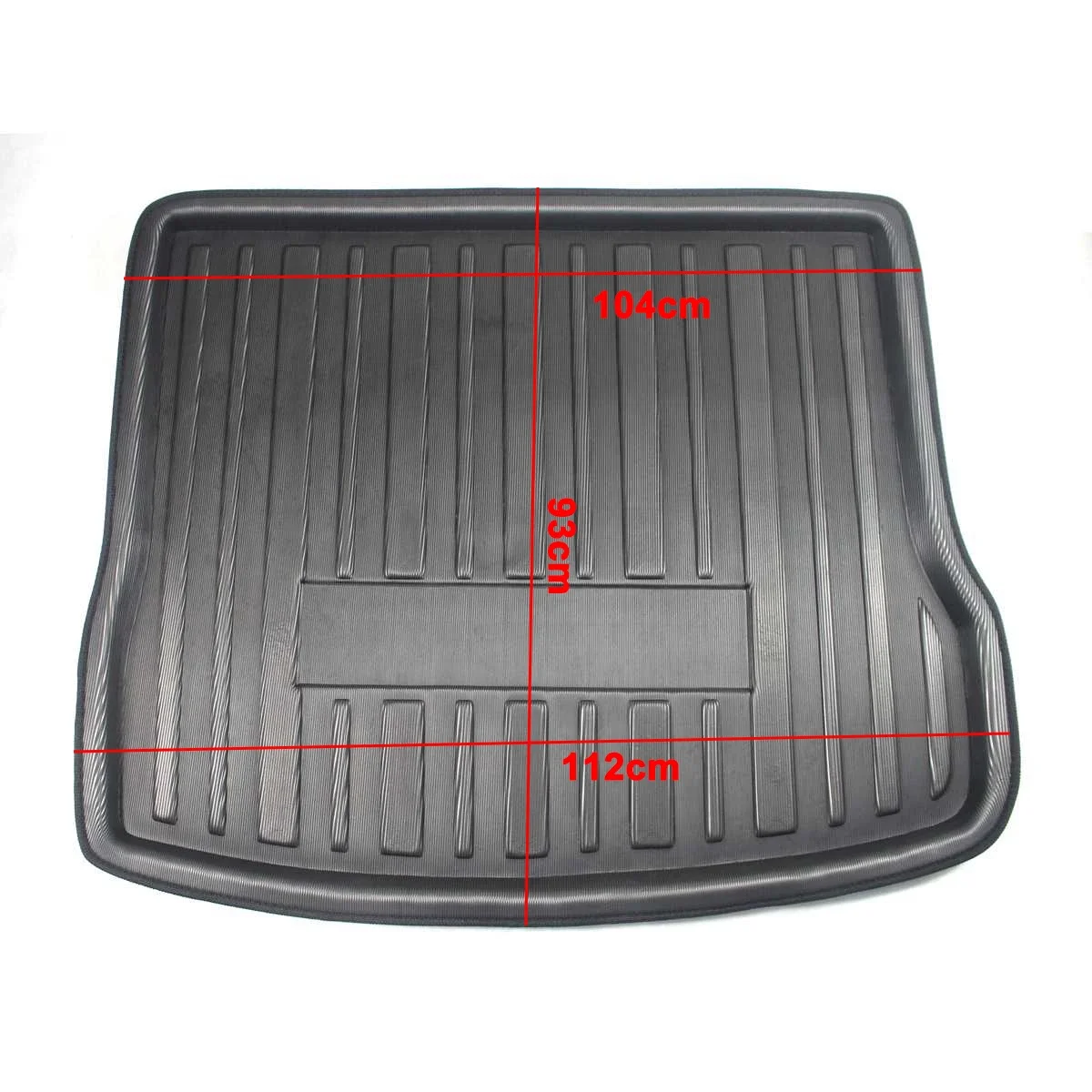 リアトランクカバーマットアウディ Q5 SQ5 2008 2009 2010 2011 2012 2013 2014 - 2017 カーゴライナーブーツトレイフロアカーペットマットキックパッド