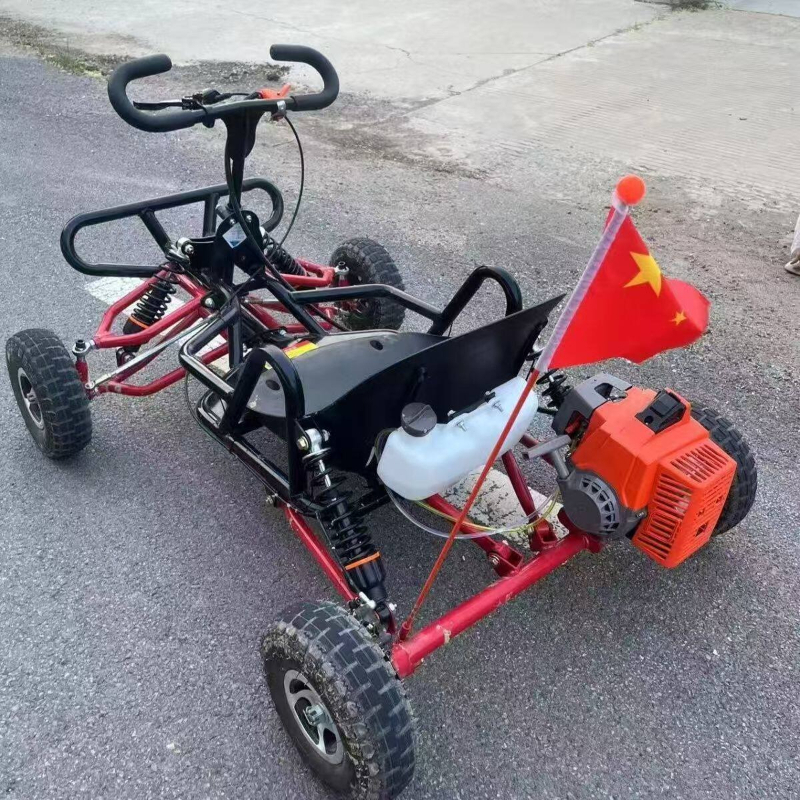 オフロード カート 燃料版全地形ミニ大人用アウトドア ドリフト マウンテン バイク 4 輪
