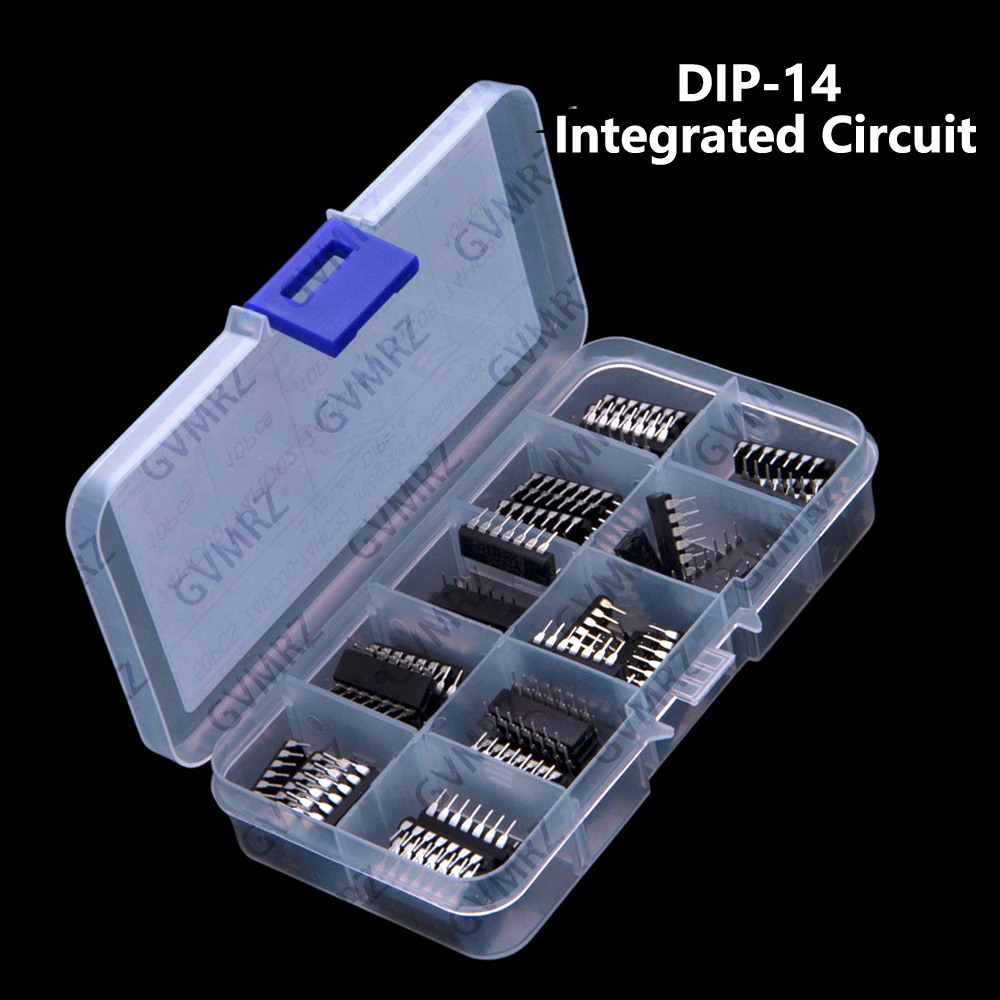 5 値 50 個 74HC00 74HC02 74HC32 DIP-14 集積回路 DIP IC コンビネーションキット 74HC04 74HC08 74HC32