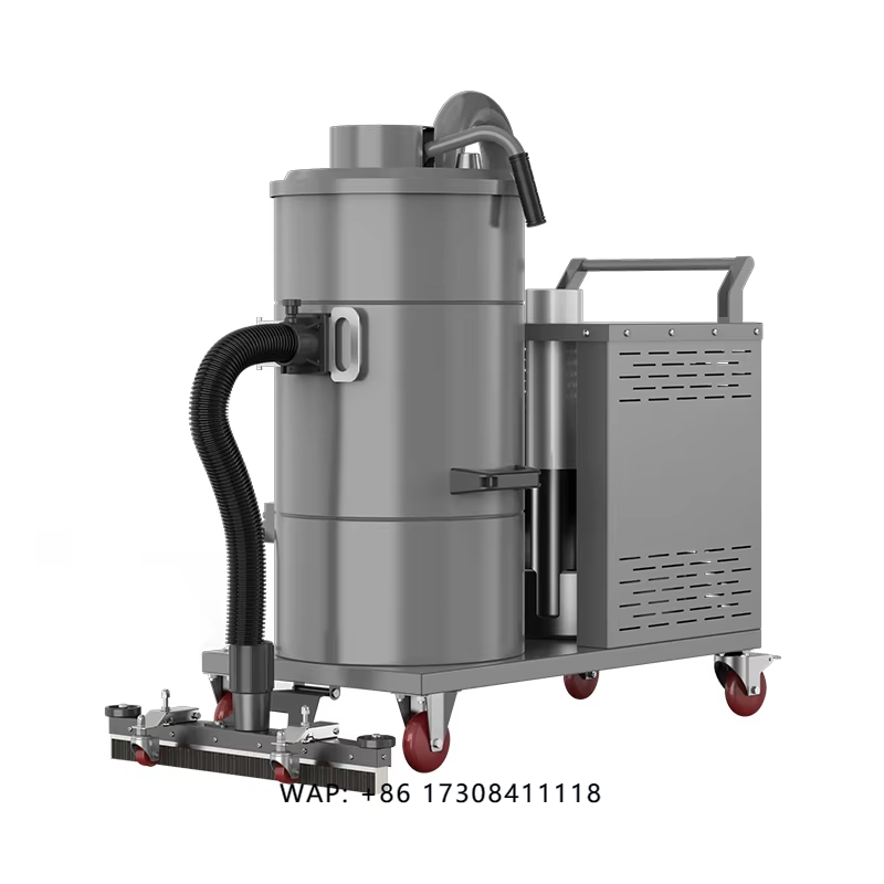 220V 2200W 55L 高品質乾湿両用工業用掃除機高効率 40 ミリメートルシングルタンク集塵