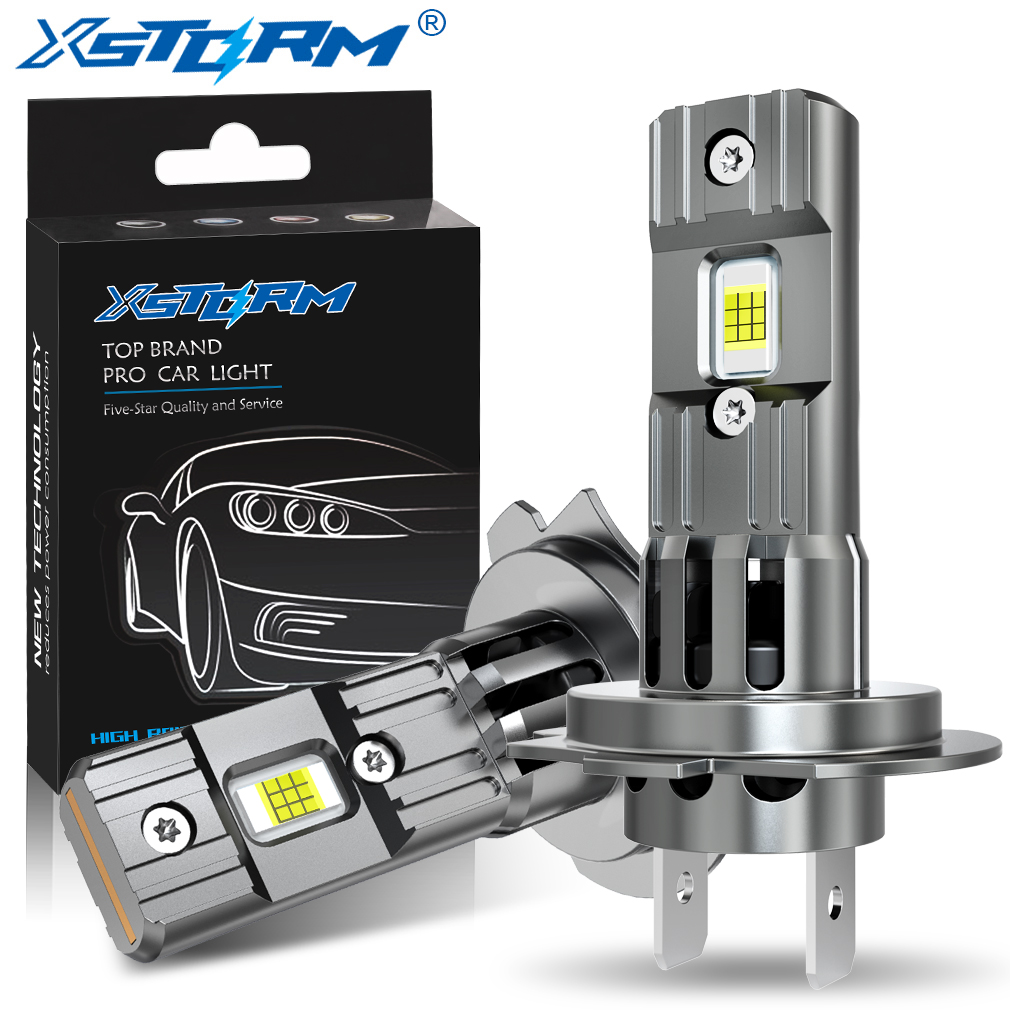 XSTORM H7 LED ヘッドライトキットミニ電球 100 ワット 25000LM 6000 K CSP 車のヘッドランプ 12V ホワイトオートフォグランプ H7 Led ターボ自動車