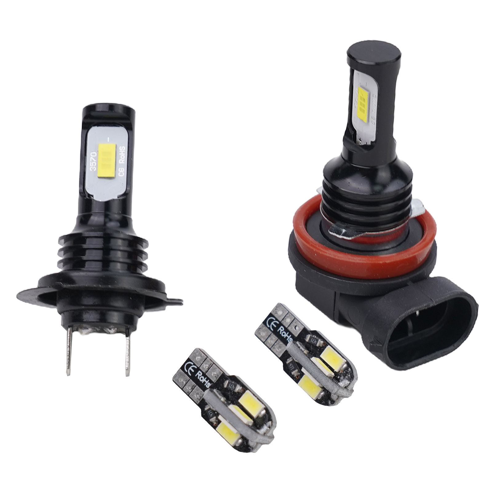 プラグアンドプレイ駐車場電球 LED ヘッドライトアルミプロファイルクールホワイト DC 12 V 〜 24 V スズキ GSXR 600 スズキ GSXR 600