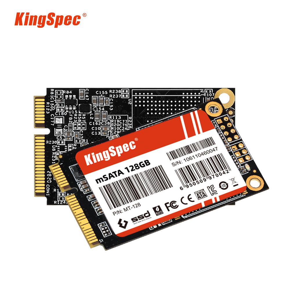 KingSpec 128 ギガバイト 256 ギガバイト 512 ギガバイト mSATA SATA III 6 ギガバイト/S SSD 1 TB 2 TB ミニ PCIE ハードドライブソリッドステートドライブディスク Dell Lenovo 用