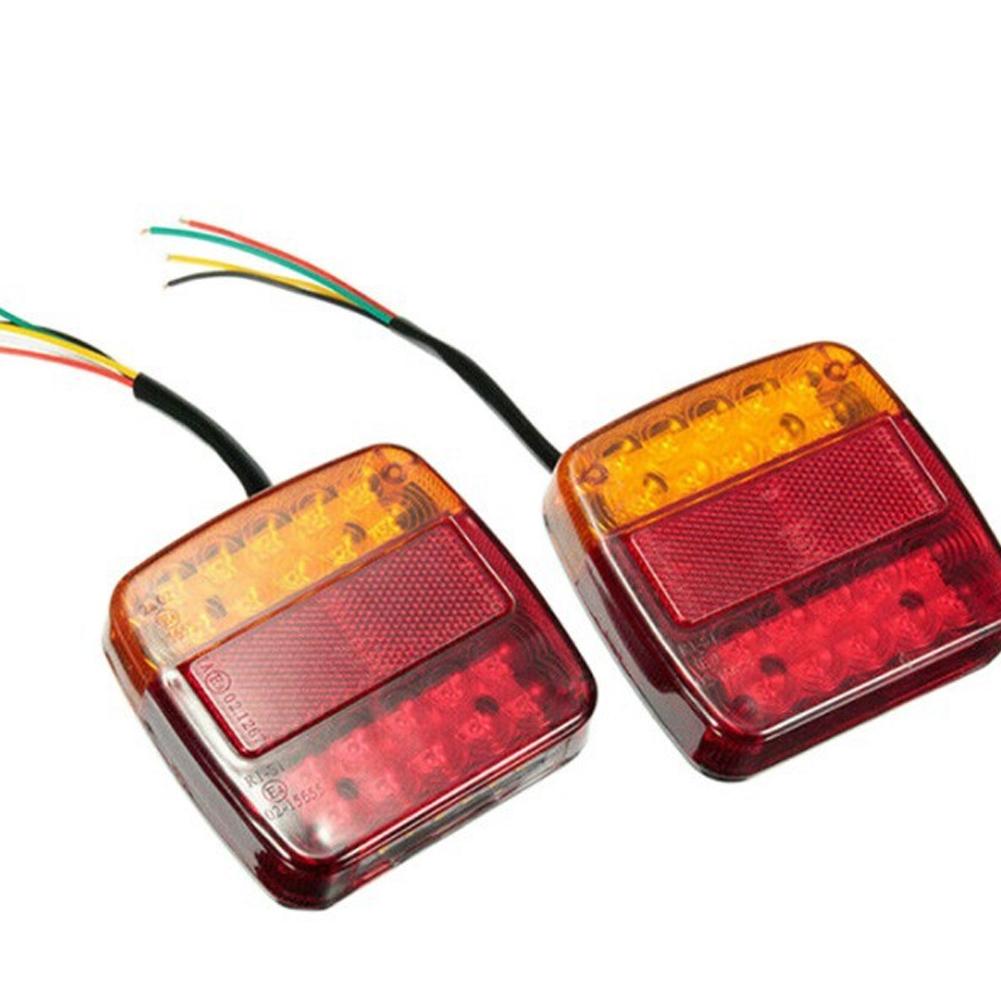 12V 20LED テールライト 1-4 個 - 防水耐久性のあるリアウインカー