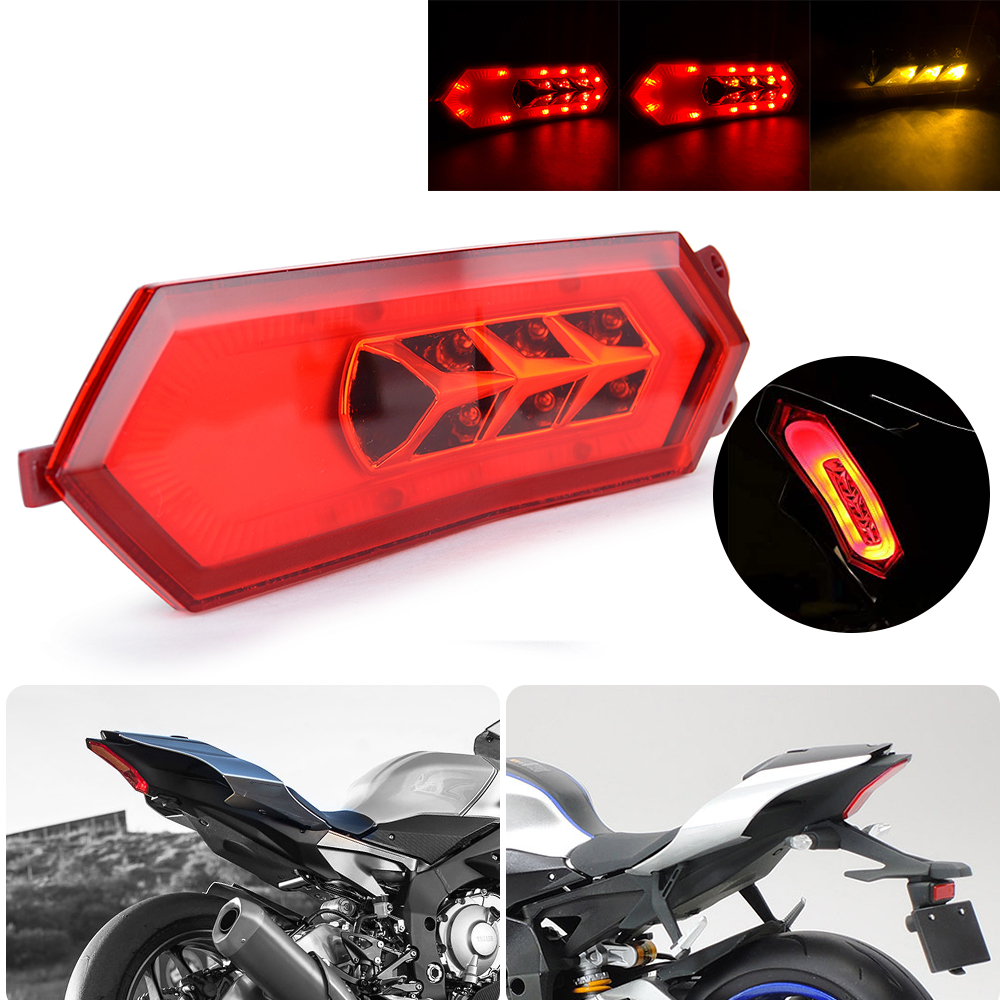 YZFR1 YZFR6 リアテールライトテールブレーキターンシグナルライト統合 LED ヤマハ YZF R6 R7 R1 YZF-R6 YZF-R7 YZF-R1 2015-2025