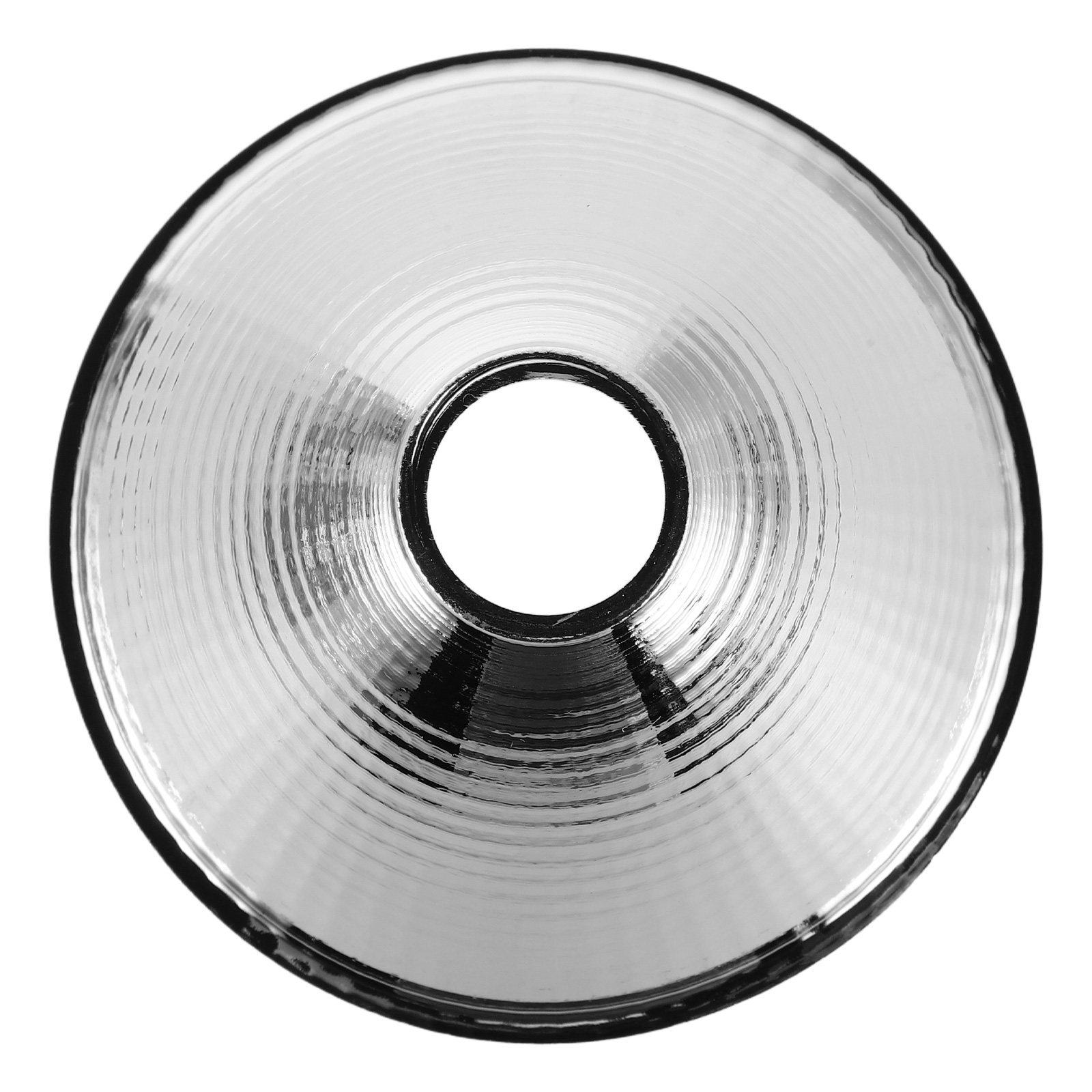 LED Light Reflector Cup Aluminum Spotlight Flashlight Reflector Replacement Part for Indoor Precision Lighting Fixture Accessory