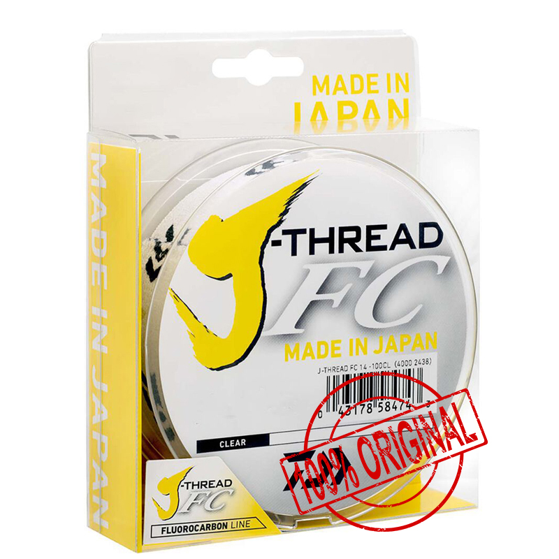 ダイワJ-FLUOROCARBON フロロカーボン100% リーダー 100m 50m シンキングソルトウォーター クリアカーボンファイバーライン 日本製