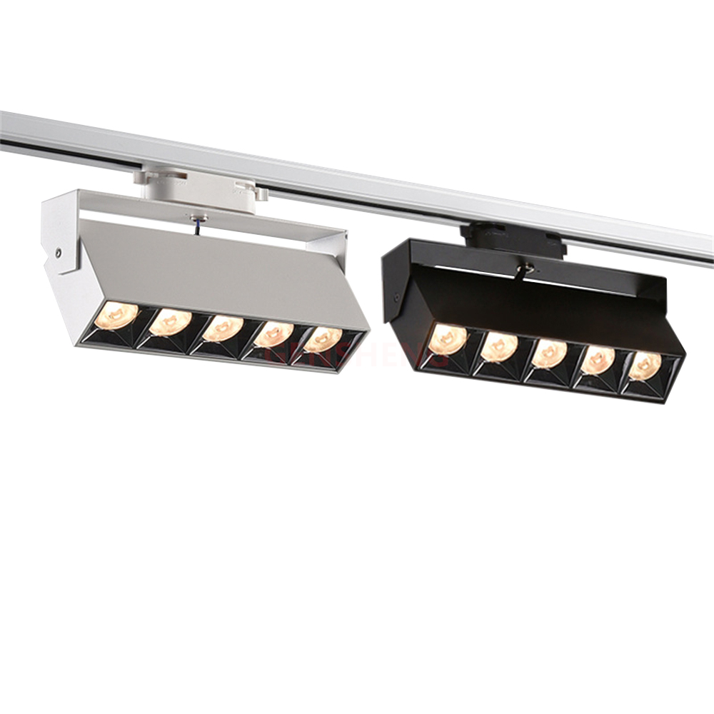 LED トラック ライト スポットライト LED 天井トラック ランプ調整可能な調光可能な家の装飾屋内店舗ショップ LED 照明 110V 220V
