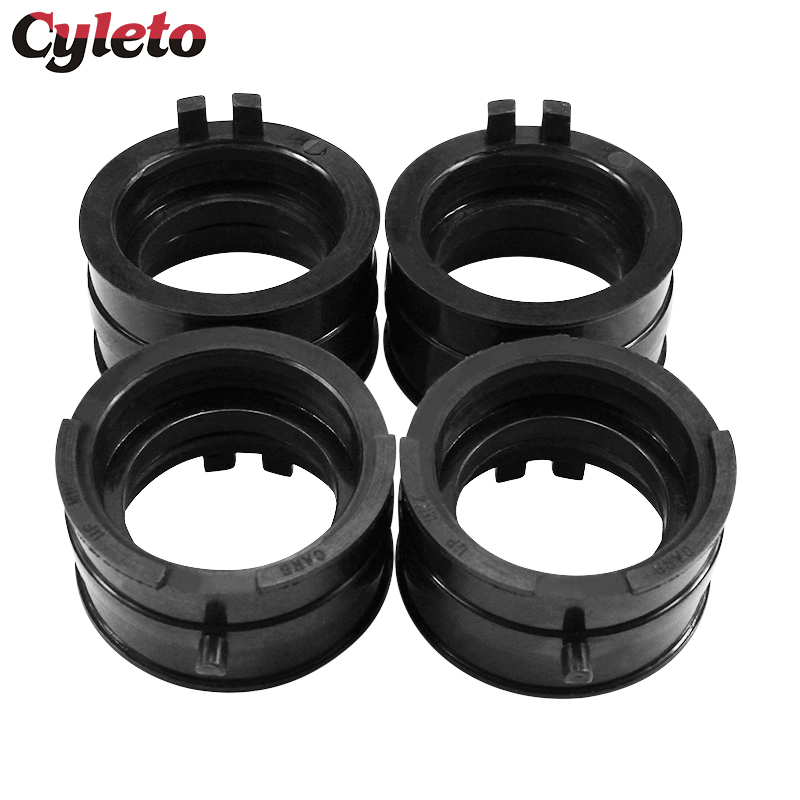 Motorcycle Carburetor Intake Manifold Pipe Interface Adapter for Honda CBR400 CBR 400 NC23 NC29 87-94 CB-1 CB400F CB 400F 89-91