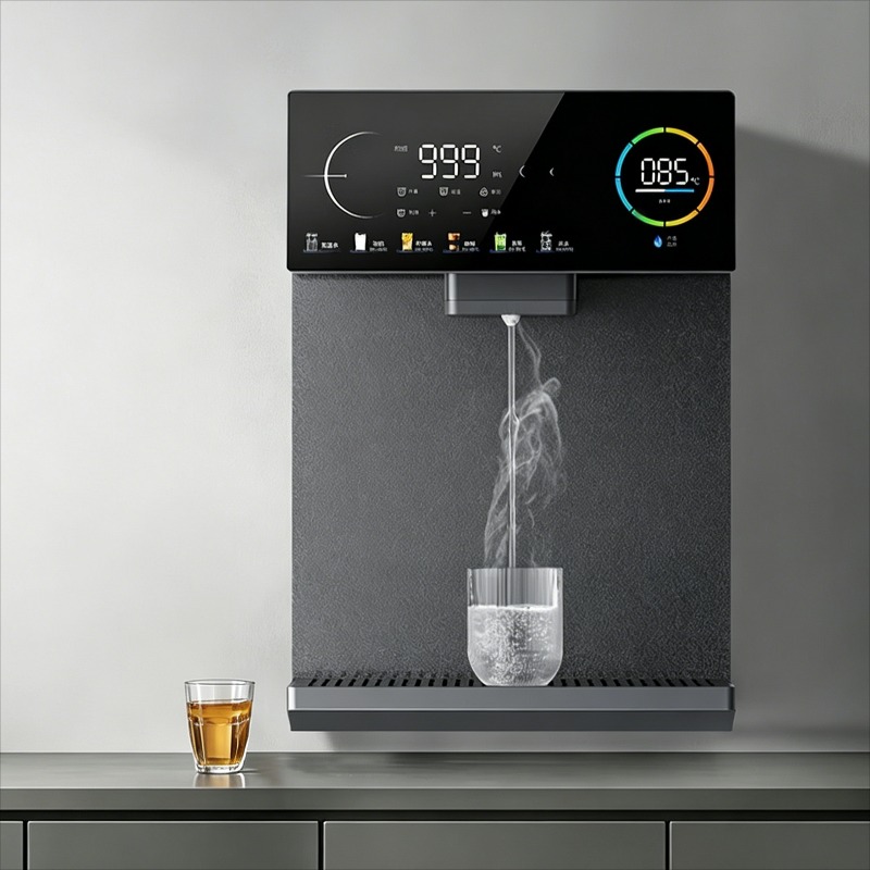 パイプラインマシン家庭用壁掛け自吸式バケツ水超薄型冷凍急速加熱ウォーターディスペンサー