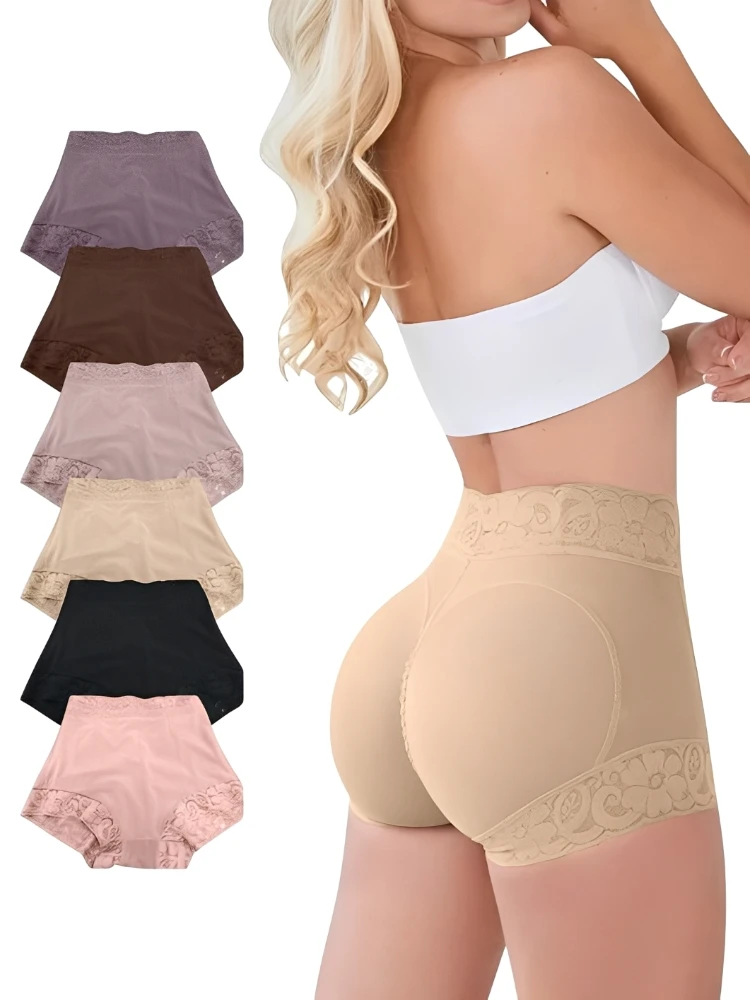 女性痩身ボディシェイパーシェイプウェア Fajas バットリフターコントロールパンティ下着ショーツ Columbianas おなかガードルウエストトレーナー