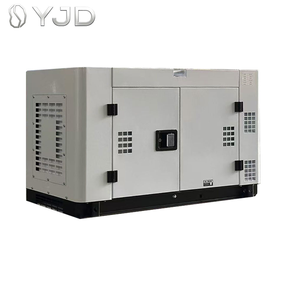 カミンズエンジンを搭載した超静音ディーゼル発電機 10kW 15kW 20kW 3 相 380V 水冷発電所