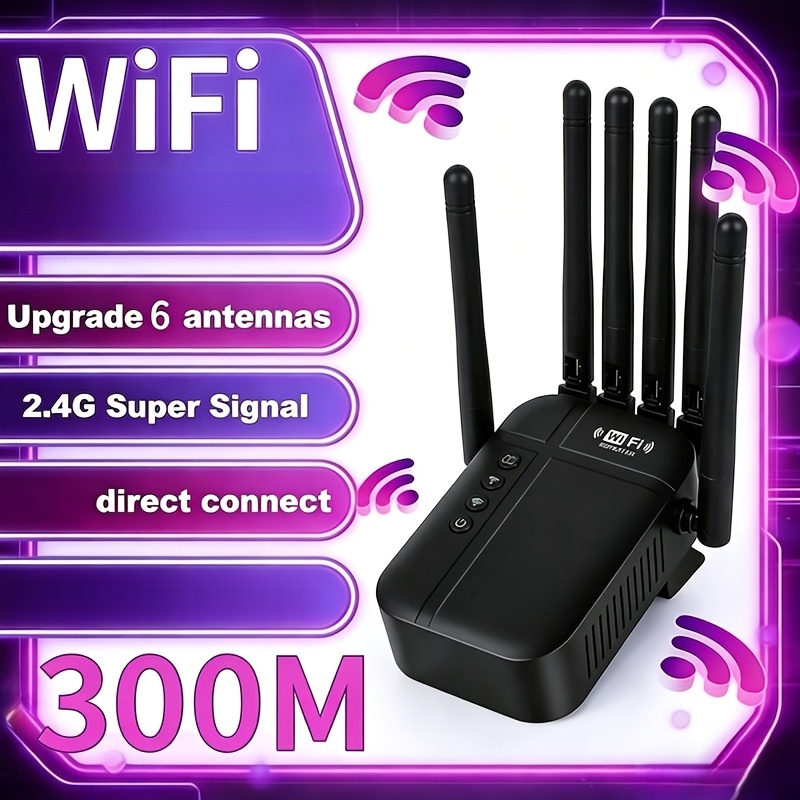 AX1800 WiFi エクステンダー高性能 1800Mbps 信号ブースターデュアルバンドリピーター WiFi アンプ家庭用イーサネットポート
